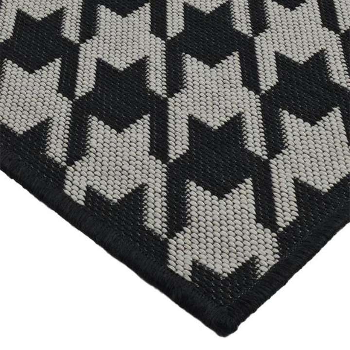 Houndstooth Black | Rug