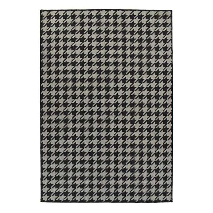Houndstooth Black | Rug
