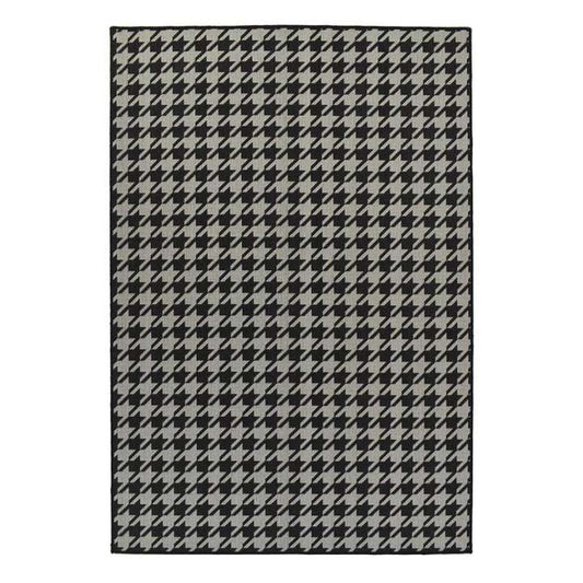 Houndstooth Black | Rug