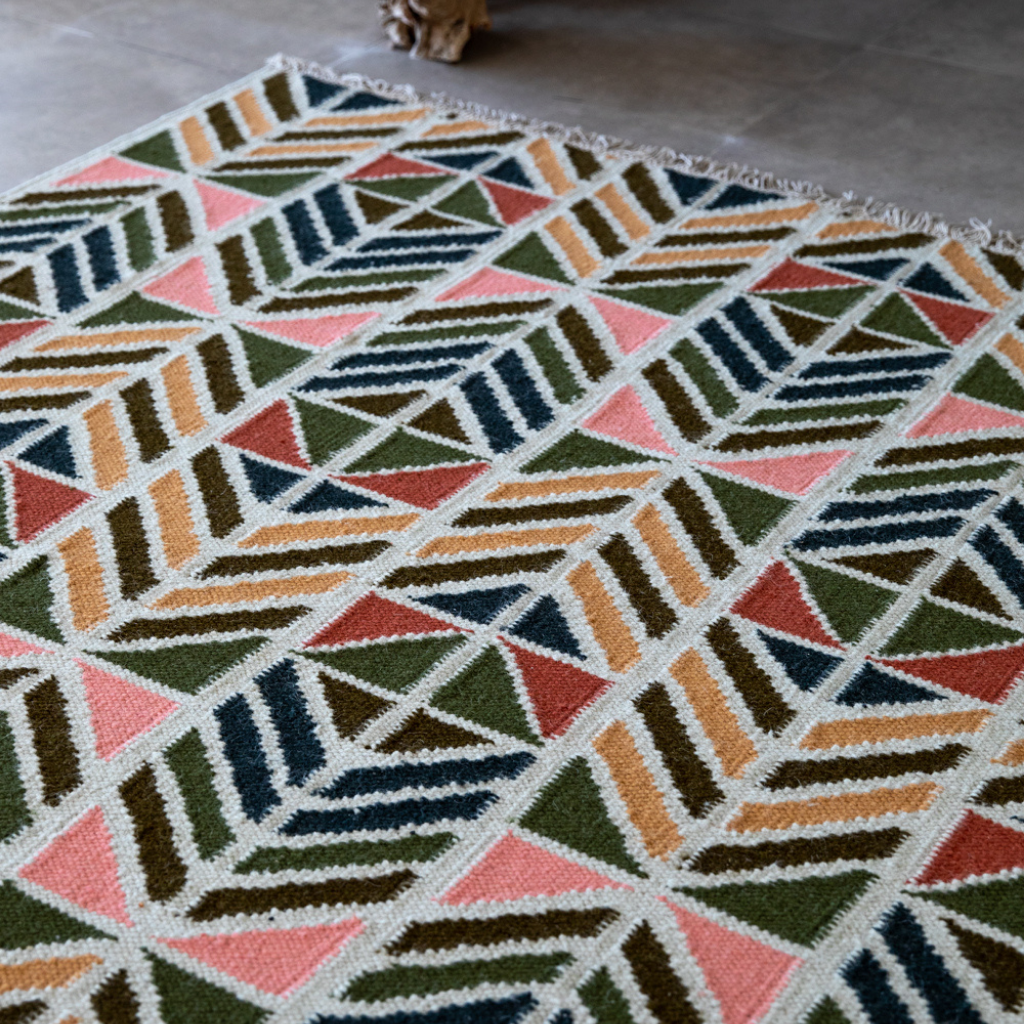 Lifestyle view of the Savannah Rug 2