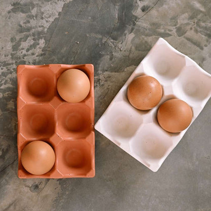 Egg Tray | in Terracotta