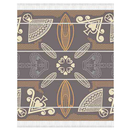 Basotho Throw | Iron/Bone