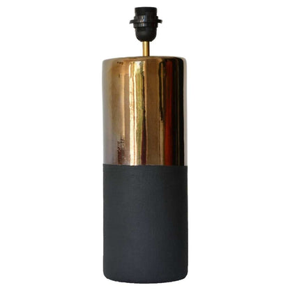 Bronze Dual-Tone Artisan Table Lamp