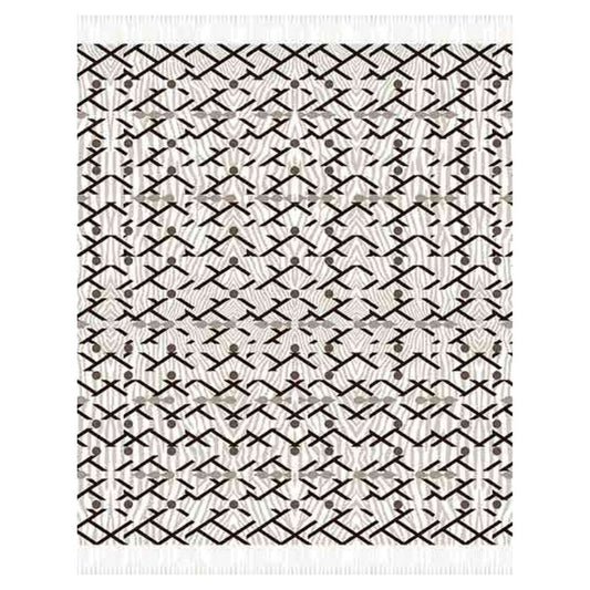 Bella Vita - Himba Throw | Oyster Grey/Cocoa