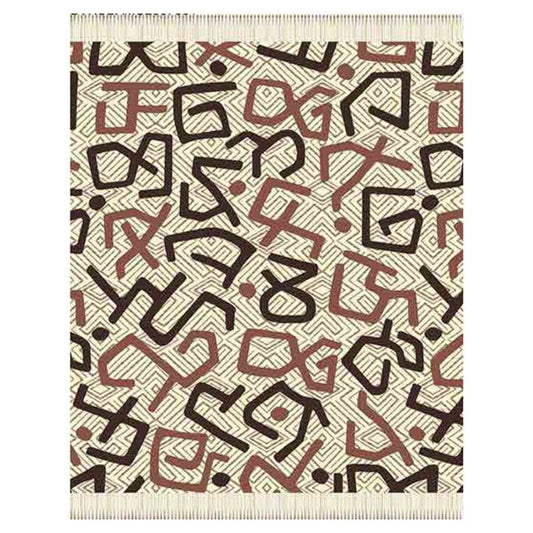 Top view of Kuba Modern I Cocoa/Nutmeg 1