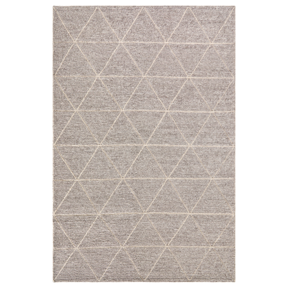 Top vertical view of the Lemba Light Rug