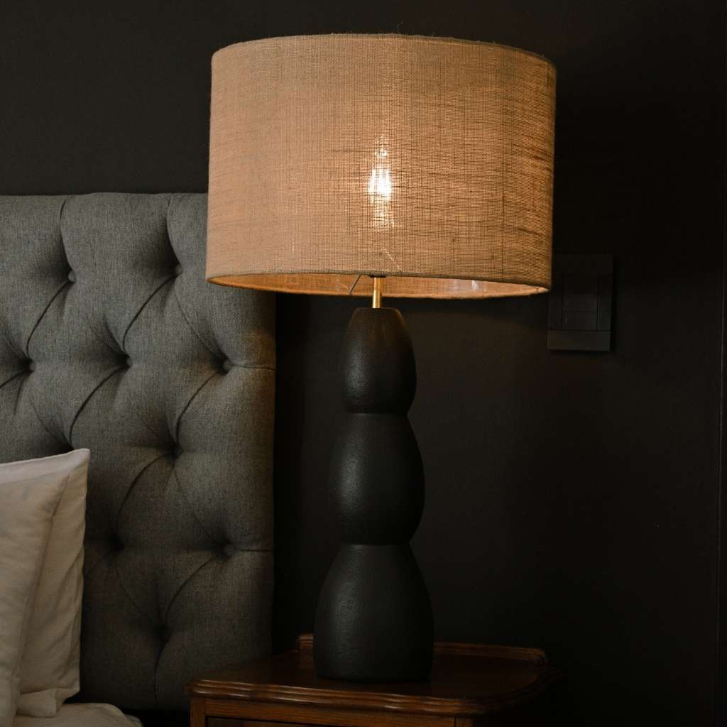 Midnight Bubble | Artisan Table Lamp