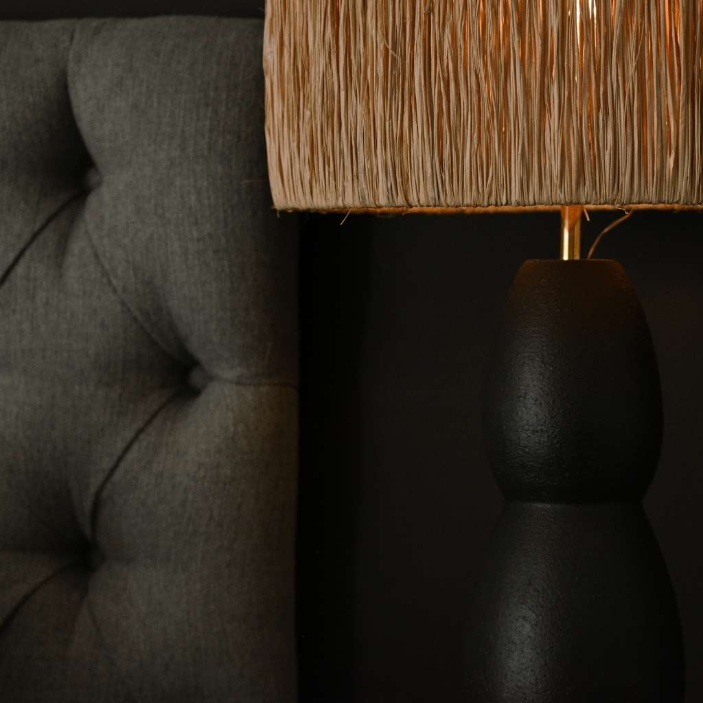 Midnight Bubble | Artisan Table Lamp