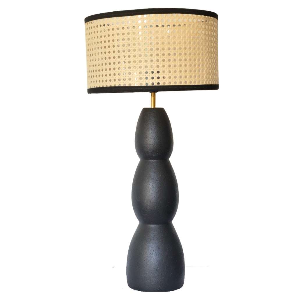 Midnight Bubble | Artisan Table Lamp