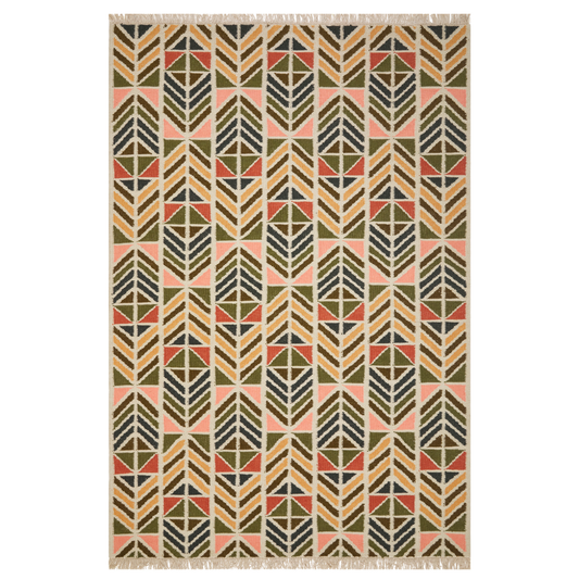 Top view of the Savannah Rug