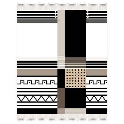 Xhosa Umbhaco Throw | Black/Cobblestone