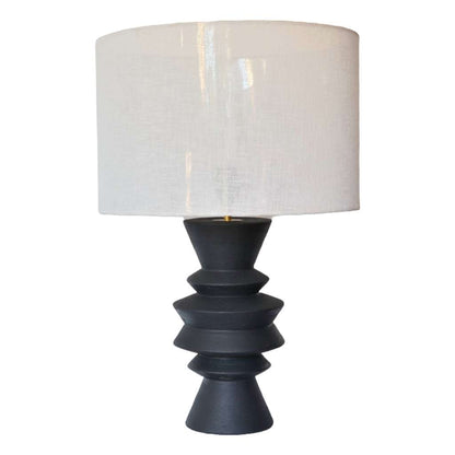 ZigZag Black | Artisan Table Lamp