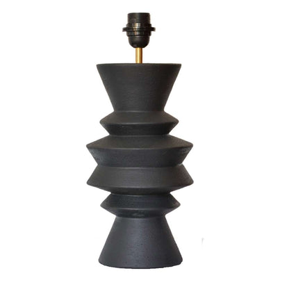 ZigZag Black | Artisan Table Lamp