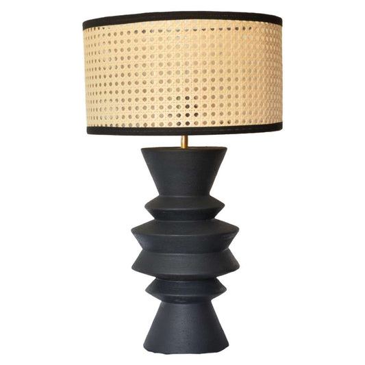 ZigZag Black | Artisan Table Lamp