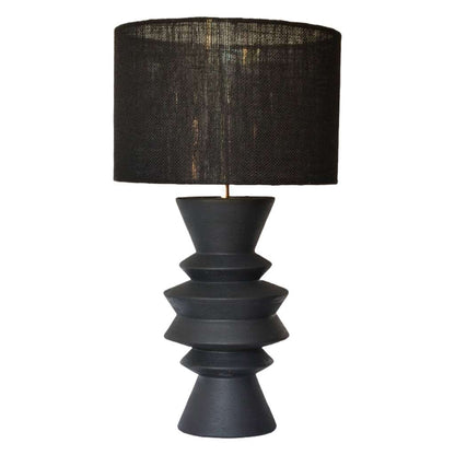 ZigZag Black | Artisan Table Lamp