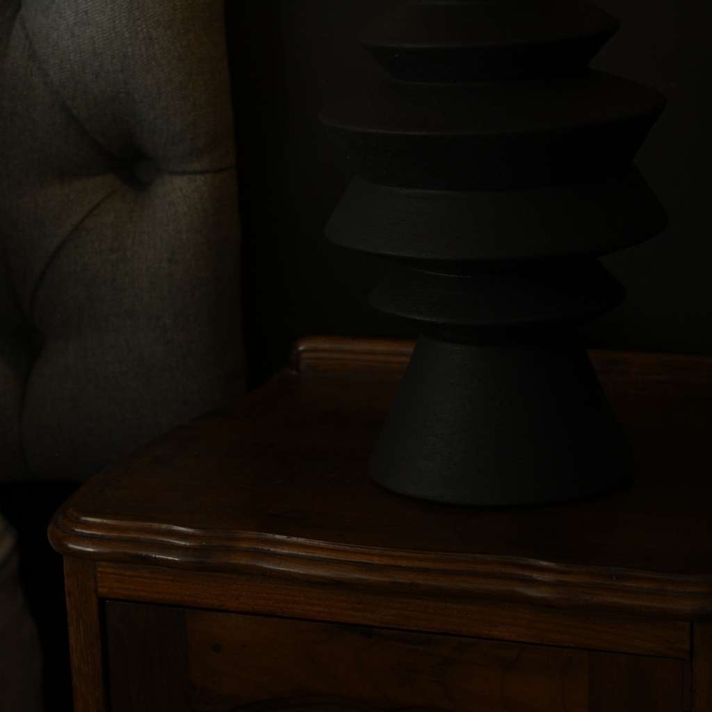 ZigZag Black | Artisan Table Lamp